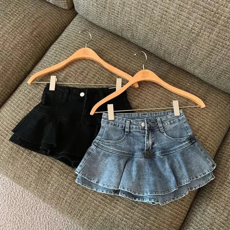 High-Waisted A-Line Cake Skirt