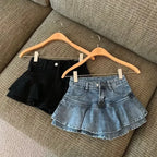 High-Waisted A-Line Cake Skirt