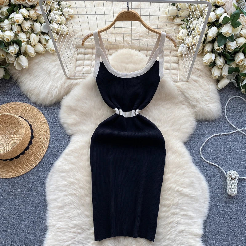 Knitting Wrap Dress