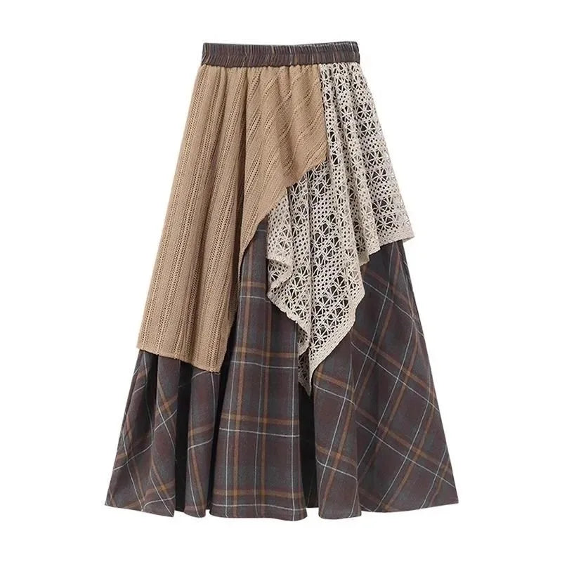 Sweater + Half Skirt Two-piece Set