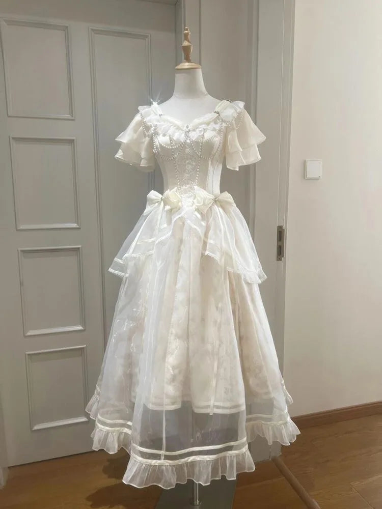 Bow Design Dress