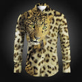 Leopard Button Down Shirt