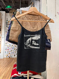 Girls And Cats Embroidered Cami