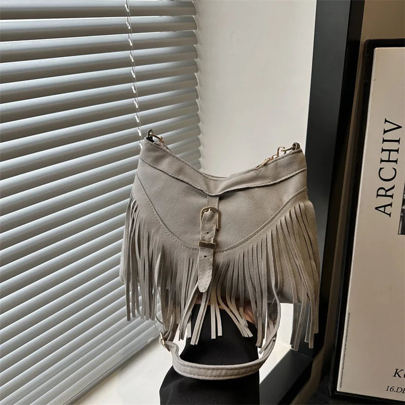 Fringe Shoulder Bag