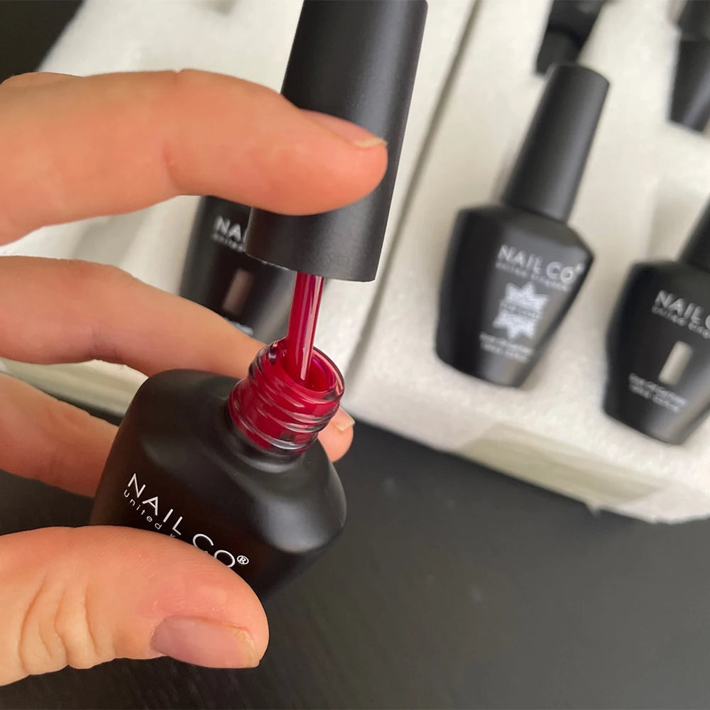 NAILCO 15ml Nail Gel Polish Winter Nude Colors Hybrid Gel Varnish Manicure UV Gel Nail Polish Primer Top Base Coat LED Nails Art