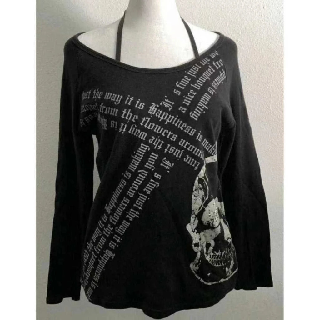 Cross Print Tee
