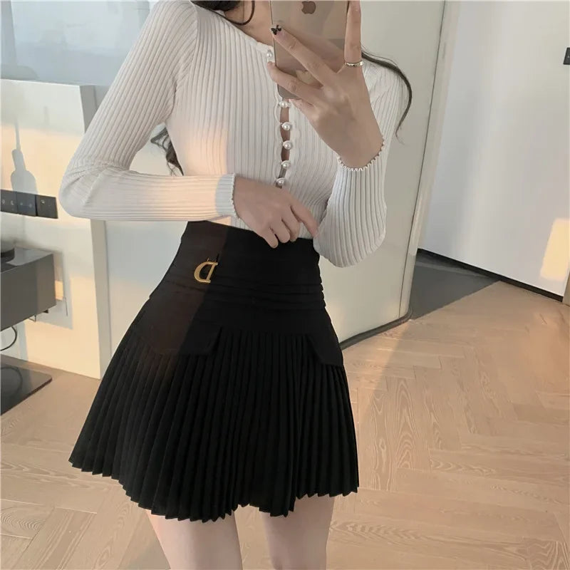 Pleated Skirt