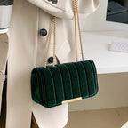 Velvet Shoulder Bag