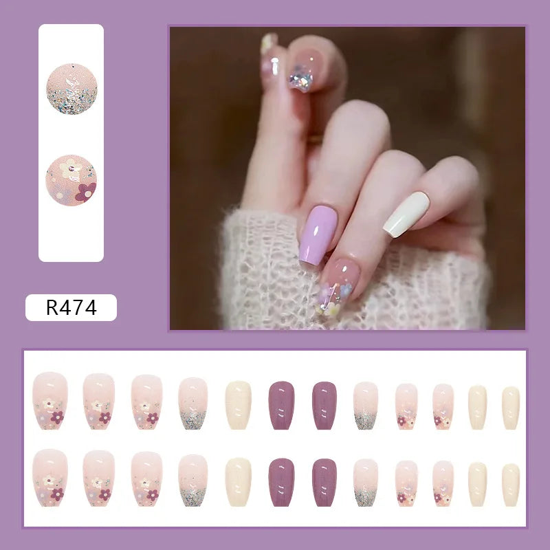 24pcs Fake Nails