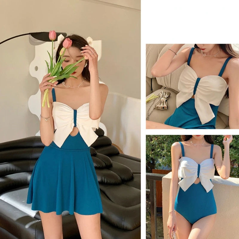 3-Piece Long Sleeve INS Simple One Piece