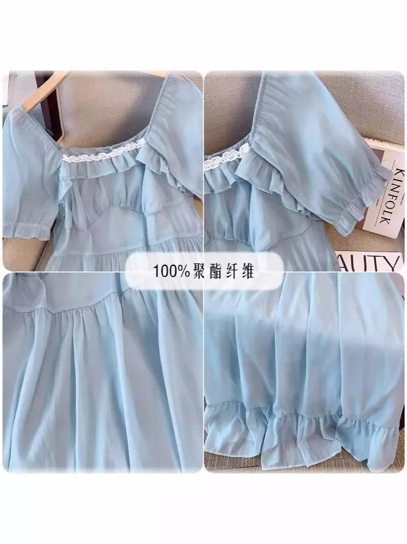 Loose Short Sleeved Dress