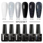 6Pcs Gel Nail Polish Set
