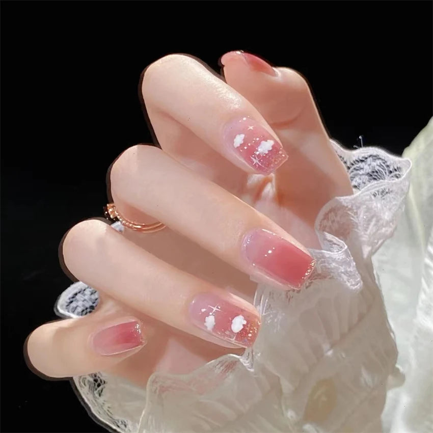 24pcs Professional Ultra-thin Finished Fake Nails