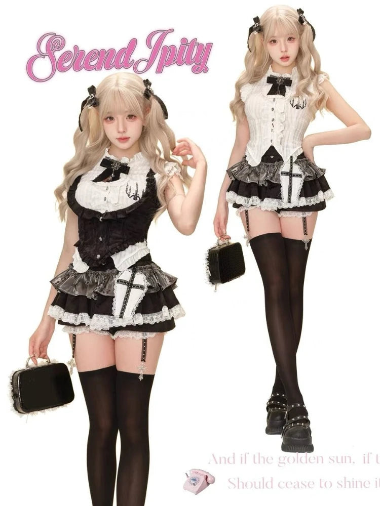 Lace Skinny 3-piece Set