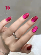 12ml 1-21pcs Brown Gold Cat Eye Gel Nail Polish