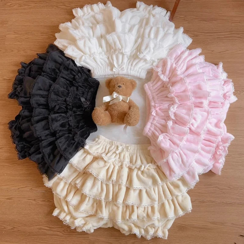 Bow Pleated Sweet Shorts