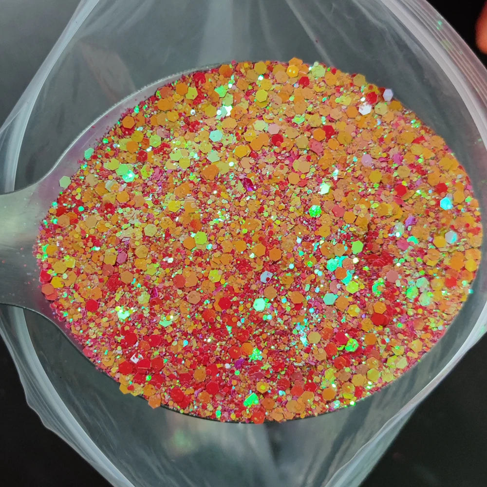 1KG Wholesale Mixed Size Holographic Nails Sequins Manicure Glitter Flakes Paillettes Nail Art Decorations Body/Face Glitter