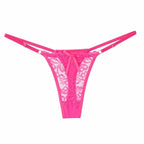 Adjustable Waist Lace Thong