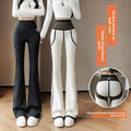 Fleece Lined Bell Bottom Pants