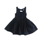 Criss-Cross Backless Dress