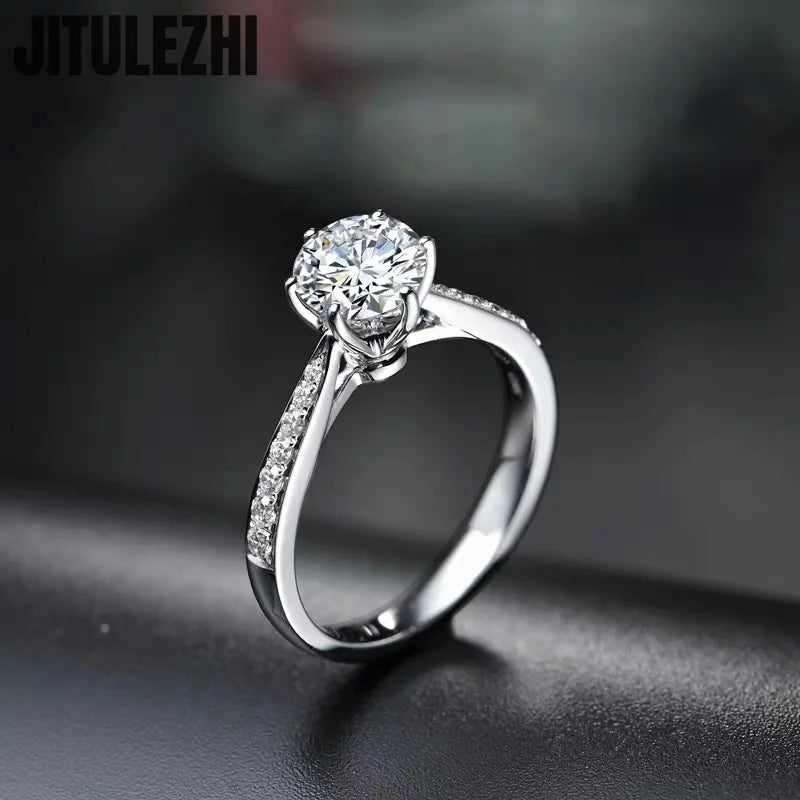 Moissanite Ring