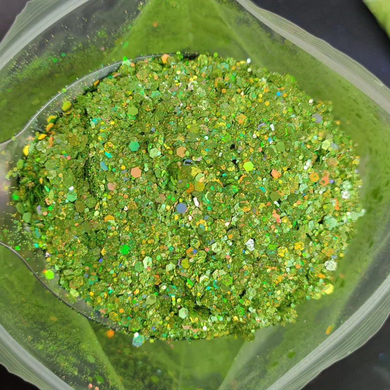 1KG Wholesale Mixed Size Holographic Nails Sequins Manicure Glitter Flakes Paillettes Nail Art Decorations Body/Face Glitter