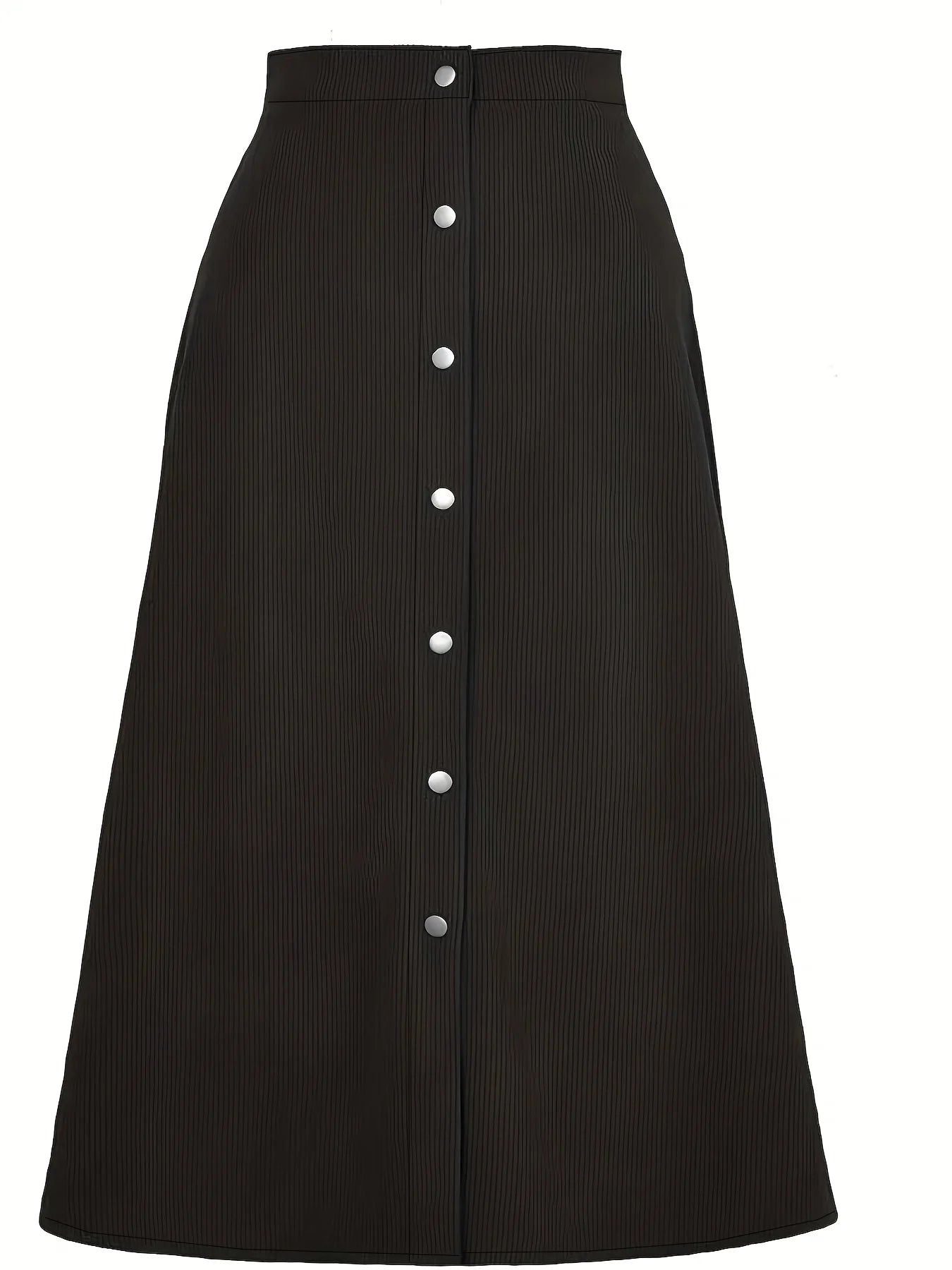 Woven Midi Skirt