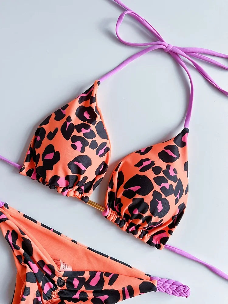 RUOTONGSEPT Braided Rope Micro Bikini