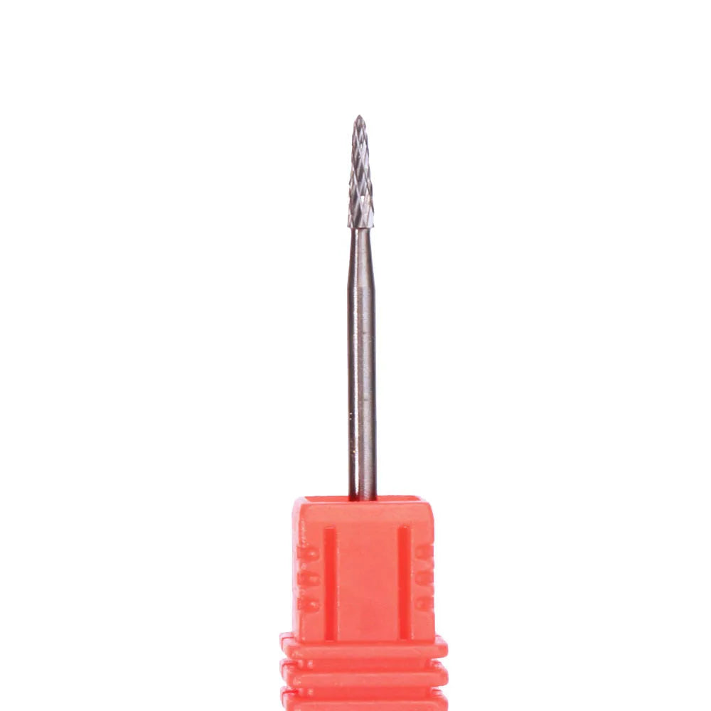 Carbide Cutter Nail Drill Bits Tungsten Drills Manicure Electric Nail File Gel Polish Remover Pedicure Flame Cutter Accessories