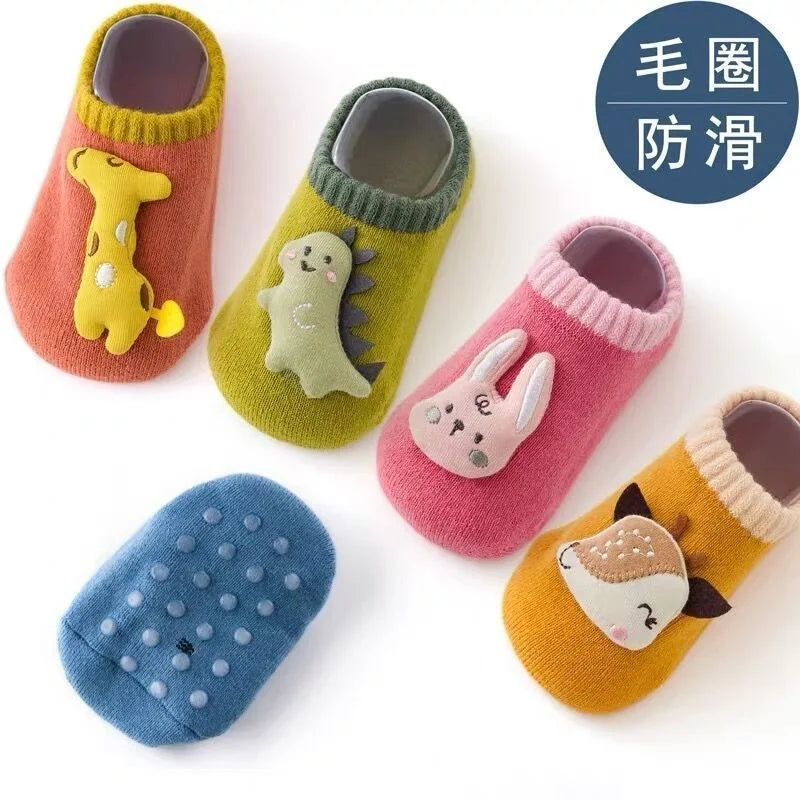 6 Pairs Fleece 3D Socks
