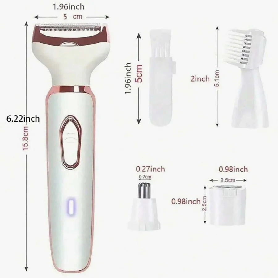 Electric Shaver 4-in-1 Rechargeable Set