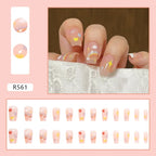 24P Rainbow Fake Nail