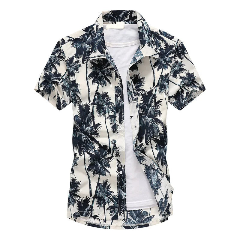 Floral Beach Pattern Shirt