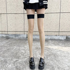 Lace Transparent Thigh High Socks