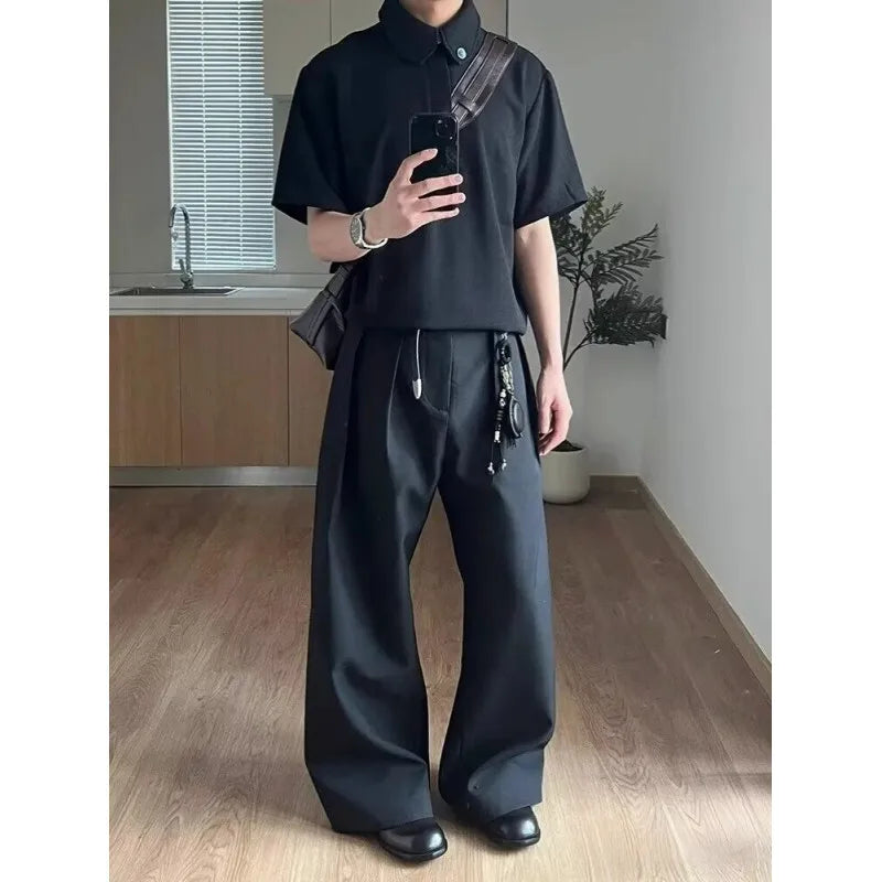Loose Casual Wide Leg Pants