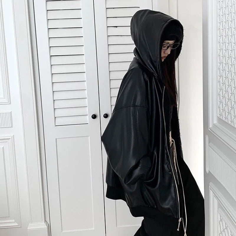 Faux Lamb PU Jacket