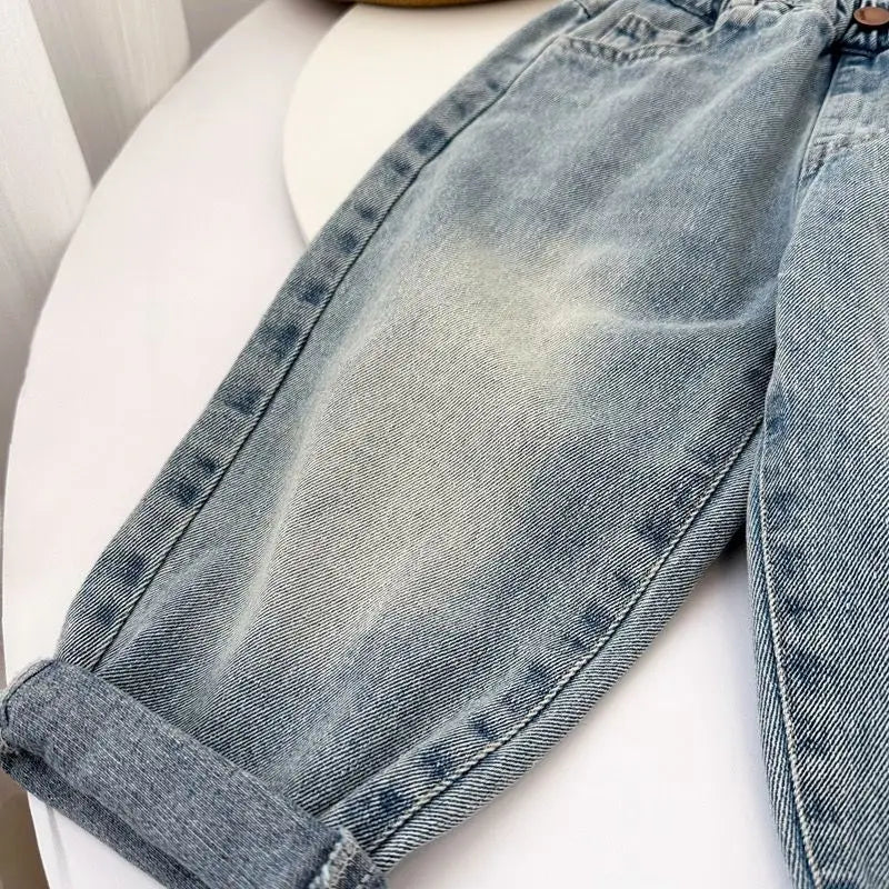 Wash Graphic Pocket Denim Jeans