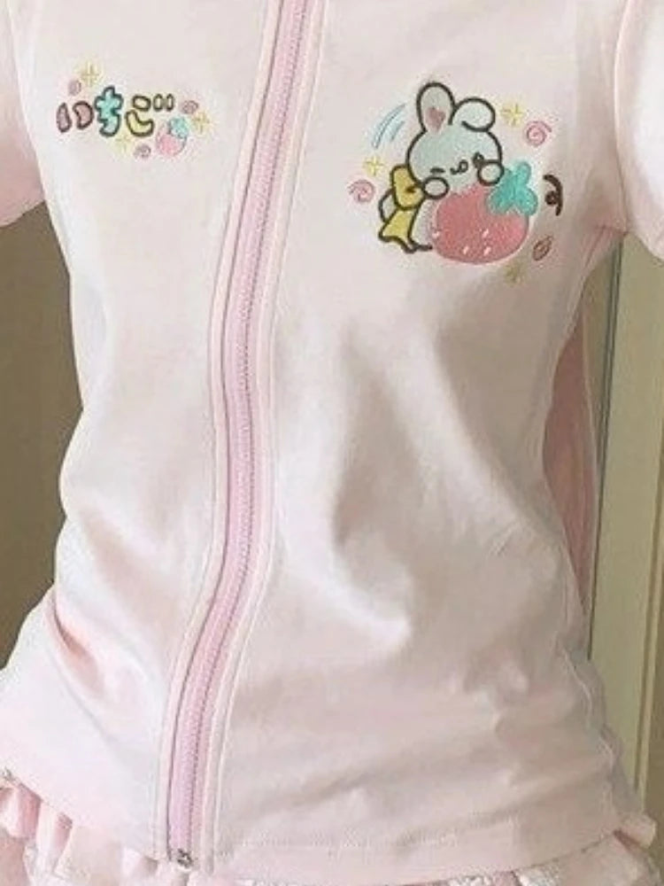 Rabbit Ear Hooded Jacket