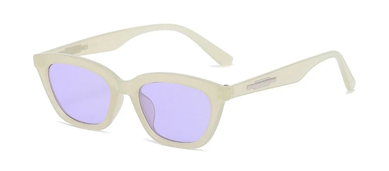 Summer Trendy Sunglasses Small Frame Cat Eye Gootrades UV400 Shades Vintage Eyewear Sun Protection Sun Glasses