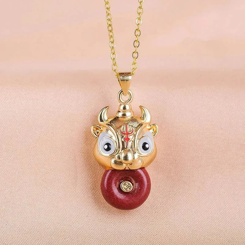 Natural 925 Silver Inlaid Purple Gold Sand Rose Pendant