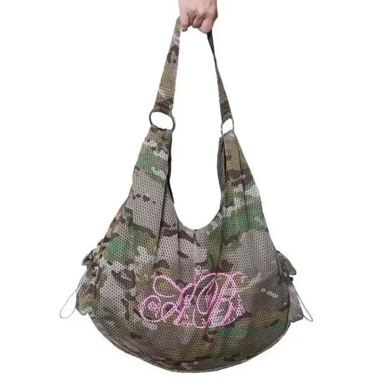 Camouflage Double Sided Canvas Bag