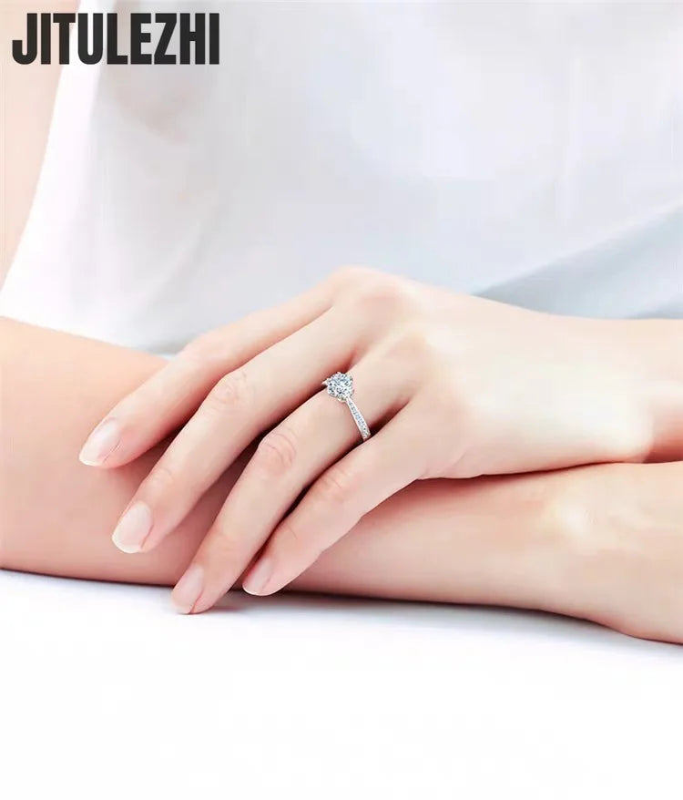 Moissanite Ring
