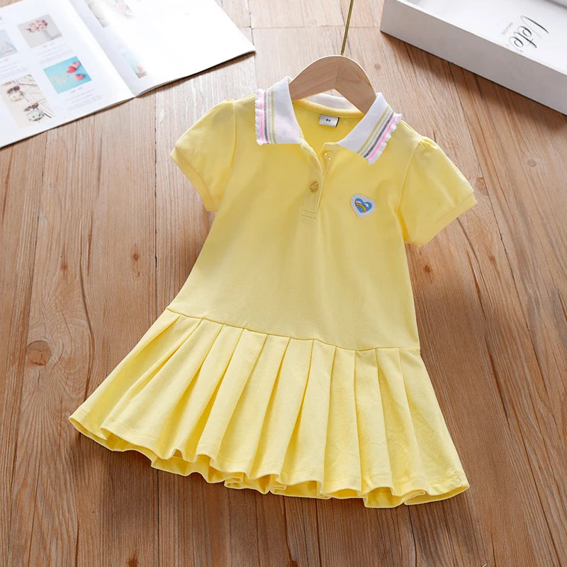 Collared Summer Cotton Dress