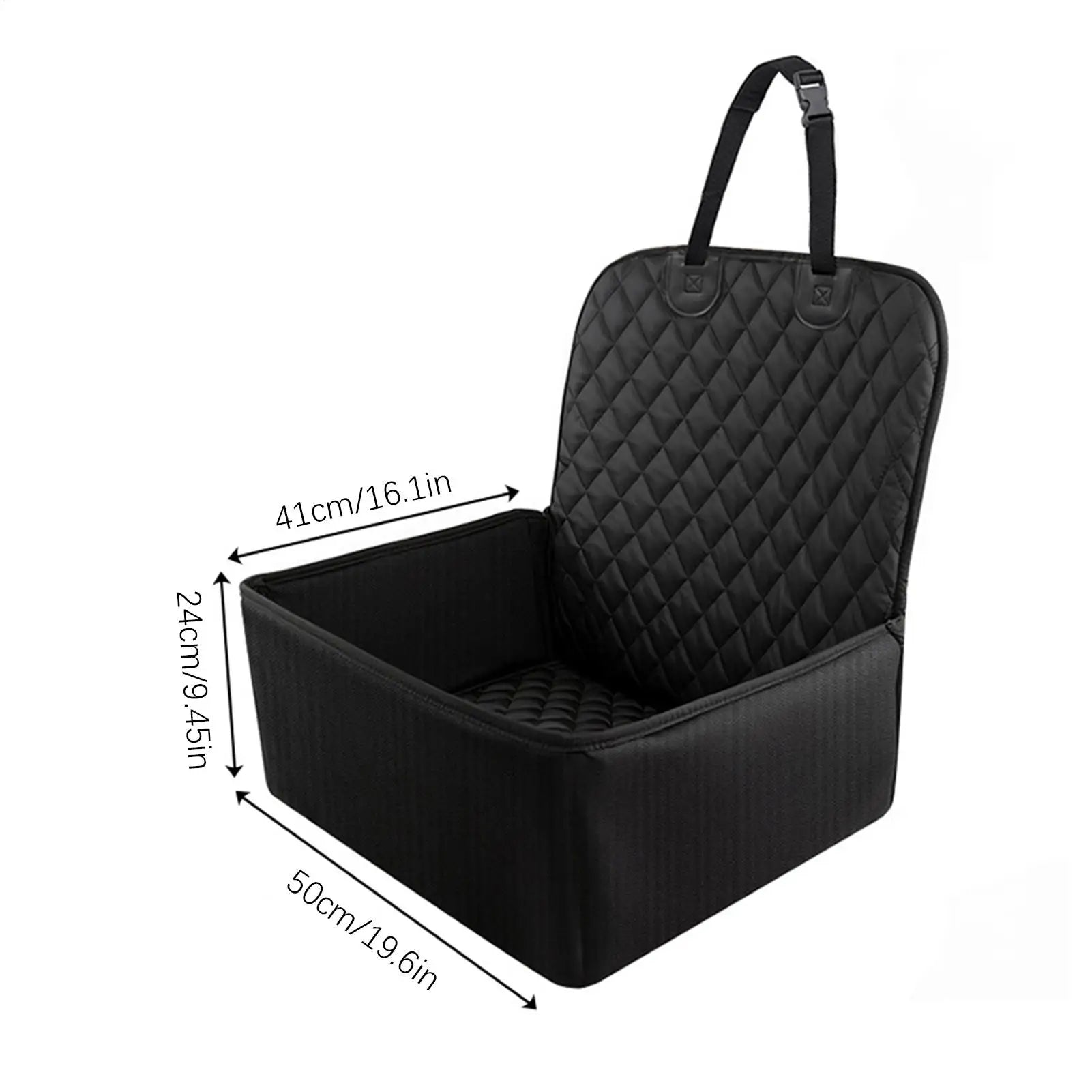 Waterproof Dog Booster Car Seat Large Pet Seat Cover For Cars Easy Clean Booster Cushion Carrier Cover For Bed Suv Truck