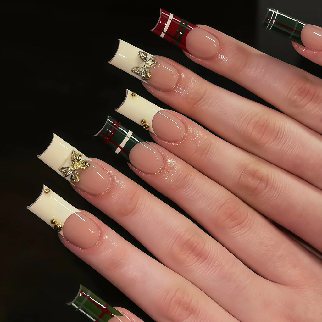 24pcs Sweet Stars Press On Nails