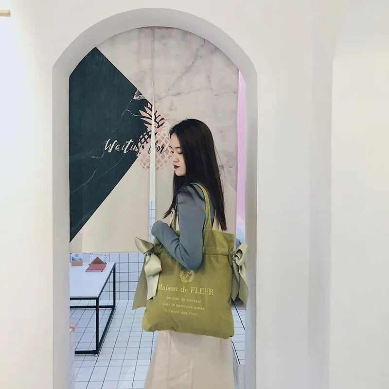 Canvas Shoulder Bag