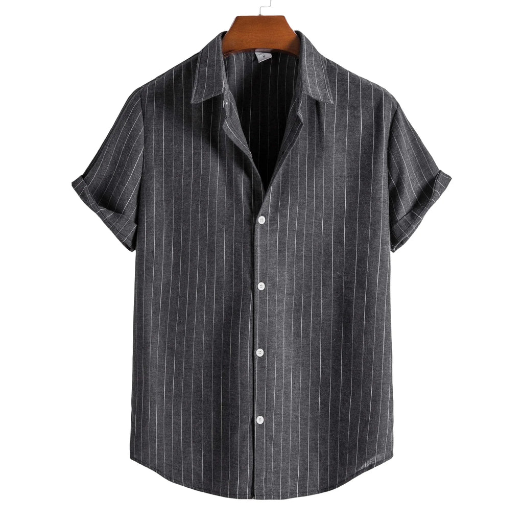 Short Sleeve Striped Shirt