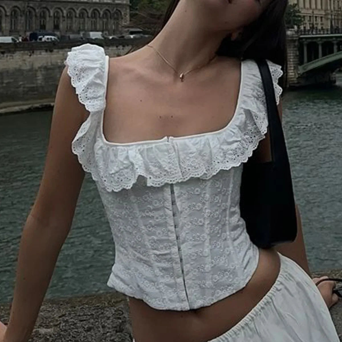 Mingmingxi Corset Top