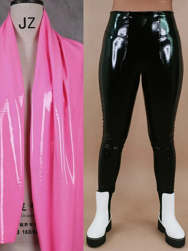 Faux Latex Pants