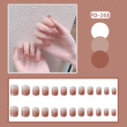 24P Rainbow Fake Nail